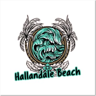 Make Waves Hallandale Beach, Florida Posters and Art